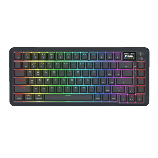 کیبورد بی‌سیم/باسیم مکانیکال گیمینگ ردراگون K708 PRO RGB