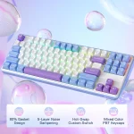 کیبورد بی سیم/باسیم مکانیکال گیمینگ ردراگون K707 WBP PRO RGB