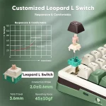 کیبورد بی سیم/باسیم مکانیکال گیمینگ ردراگون Cyrus PRO K681 CGC