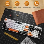 کیبورد بی سیم/باسیم مکانیکال گیمینگ ردراگون WYVERN K689 WBO PRO RGB
