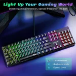 کیبورد مکانیکال گیمینگ ردراگون Sindri K671 RGB