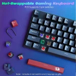 کیبورد مکانیکال گیمینگ ردراگون Sindri K671 RGB