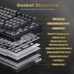 کیبورد بی سیم/باسیم مکانیکال گیمینگ ردراگون BRAGI K688 GB PRO RGB