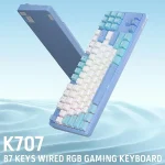 کیبورد مکانیکال گیمینگ ردراگون K707 WBB PRO RGB