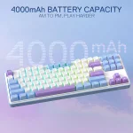کیبورد بی سیم/باسیم مکانیکال گیمینگ ردراگون K707 WBP PRO RGB