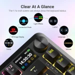 کیبورد بی‌سیم/باسیم مکانیکال گیمینگ ردراگون K708 PRO RGB