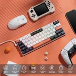 کیبورد مکانیکال گیمینگ ردراگون Fidd K683 WBO RGB