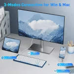 کیبورد بی سیم/باسیم مکانیکال گیمینگ ردراگون EVA PRO K684 WB RGB