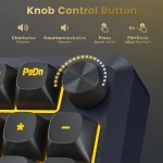 کیبورد بی سیم/باسیم مکانیکال گیمینگ ردراگون BRAGI K688 GB PRO RGB