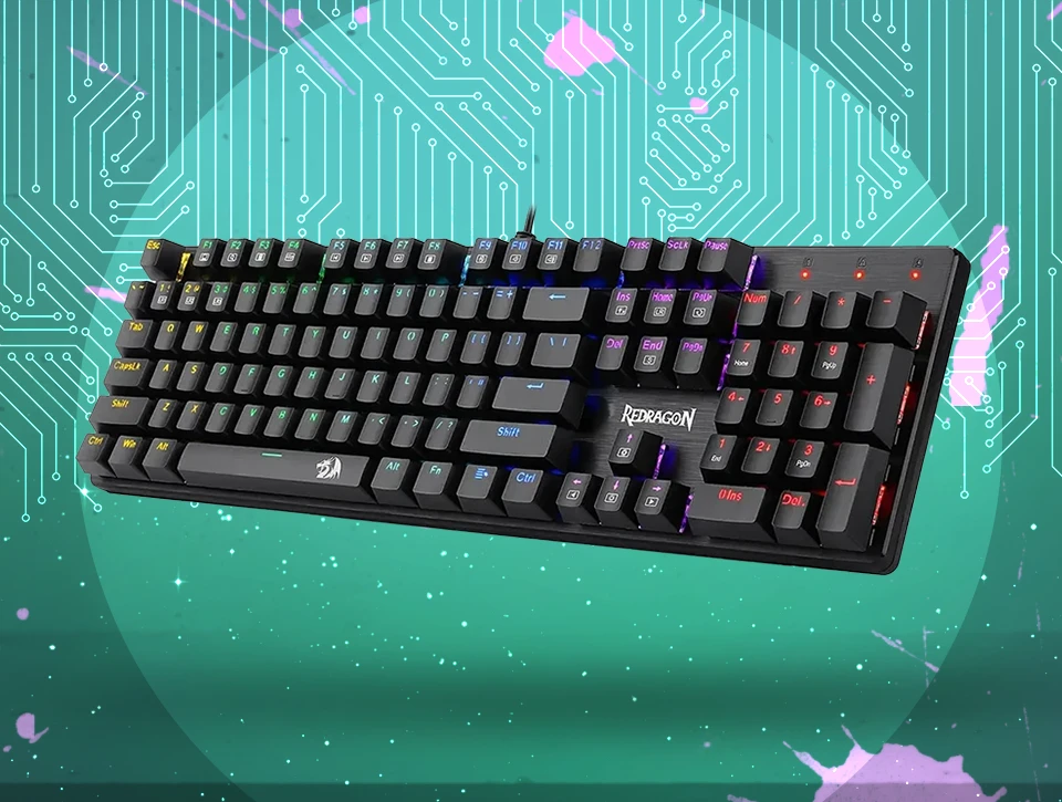 کیبورد مکانیکال گیمینگ ردراگون Sindri K671 RGB