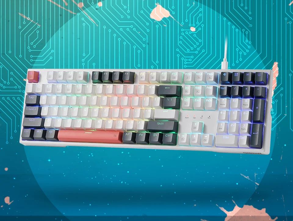کیبورد مکانیکال گیمینگ ردراگون Redragon Trundle K668 RGB
