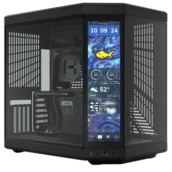 کیس گیمینگ هایت HYTE Y70 TOUCH Pitch Black