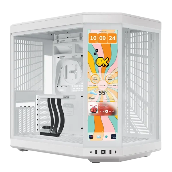 کیس گیمینگ هایت HYTE Y70 SNOW WHITE TOUCH INFINITE