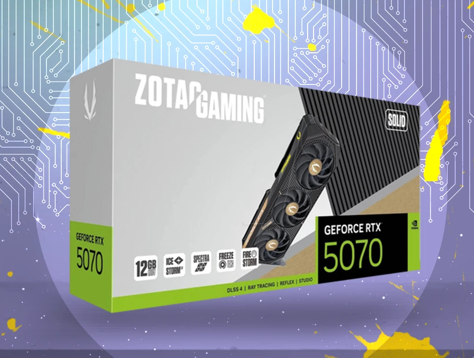 کارت گرافیک زوتک ZOTAC Gaming RTX 5070 12GB Solid