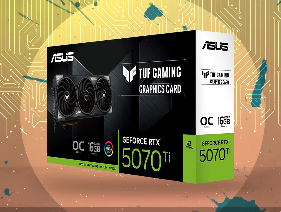 pic2 کارت گرافیک ایسوس TUF RTX 5070 Ti 16GB OC