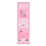 نمایشگر کیس هایت HYTE Y70 Touch infinite Display STRAWBERRY MILK