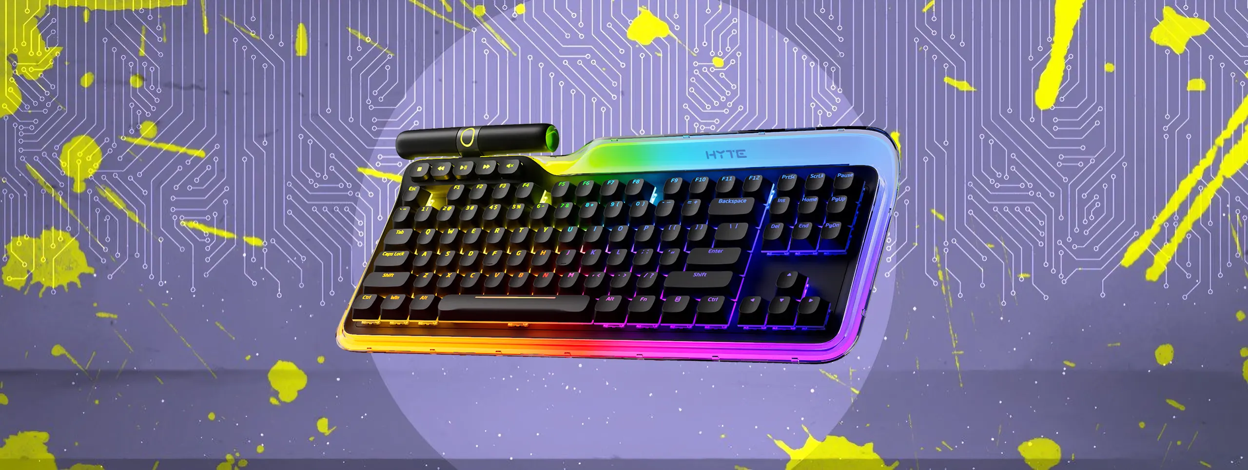 کیبورد گیمینگ مکانیکال هایت HYTE Keeb TKL Modern Human Interface