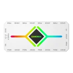 کنترل نورپردازی و سرعت فن گیم مکس V4.0 ARGB HUB PWM WH