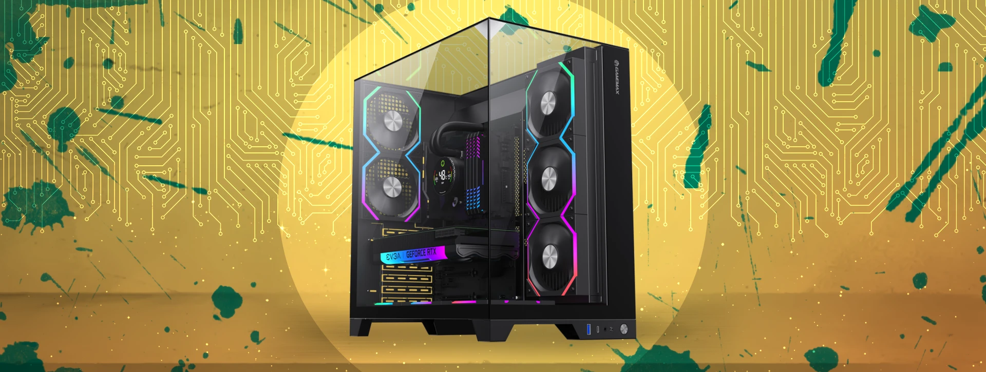 کیس گیمینگ گیم مکس GAMEMAX Infinity Pro BK