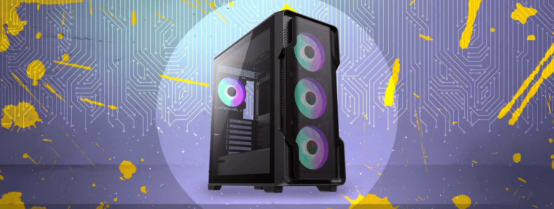 کیس گیمینگ گیم مکس GAMEMAX Siege BK