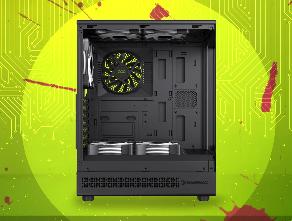 کیس گیمینگ گیم مکس GAMEMAX Vista COC AB