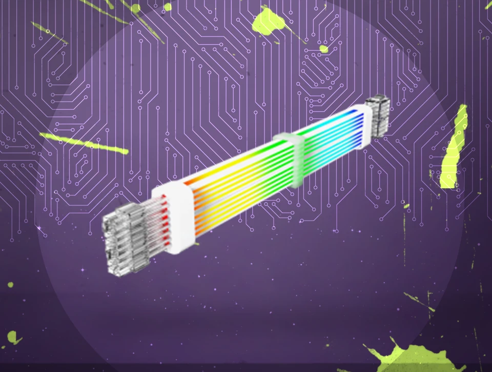 کابل اسلیو گیم مکس GAMEMAX VGA/CPU 2x8pin-W