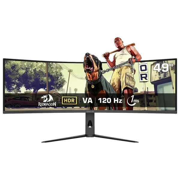 مانیتور گیمینگ 49 اینچ ردراگون Redragon GMQ4966RMC