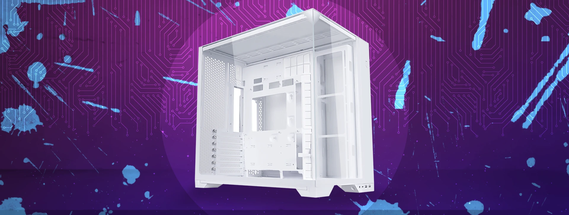 کیس گیمینگ لیان لی O11 VISION COMPACT White