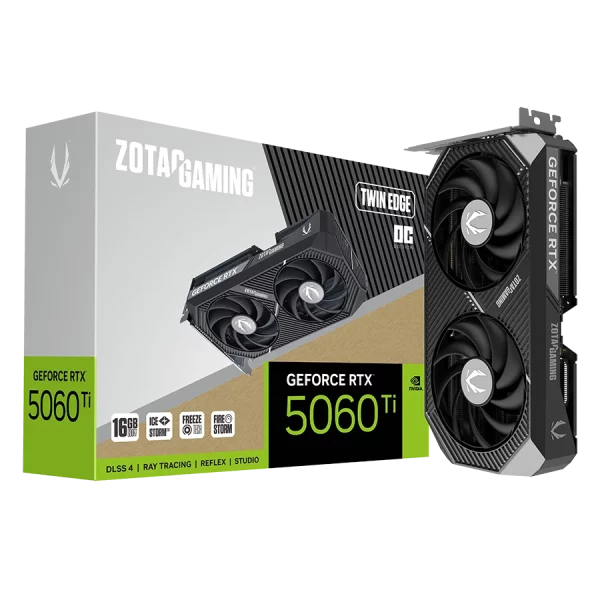 کارت گرافیک زوتک Gaming RTX 5060 Ti 16GB Twin Edge OC