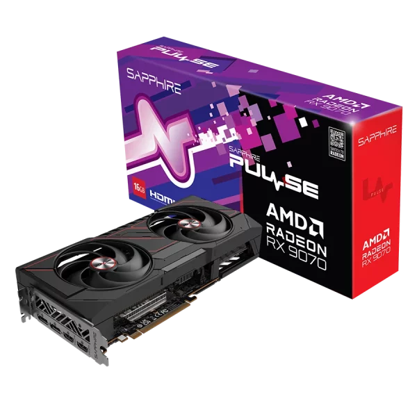 کارت گرافیک سافایر PULSE AMD Radeon RX 9070 16GB