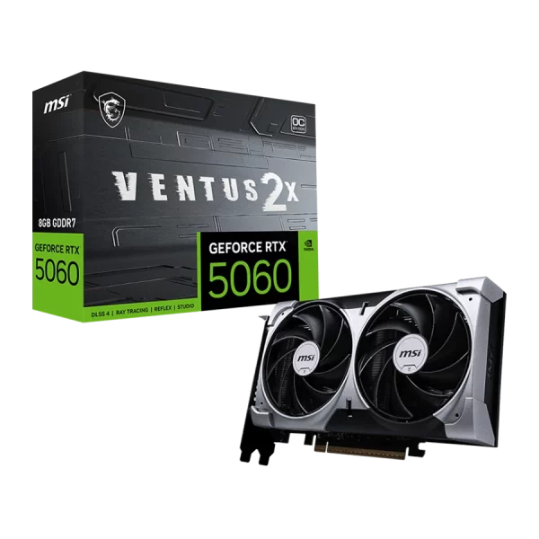 کارت گرافیک ام اس آی MSI RTX 5060 VENTUS 2X 8G OC