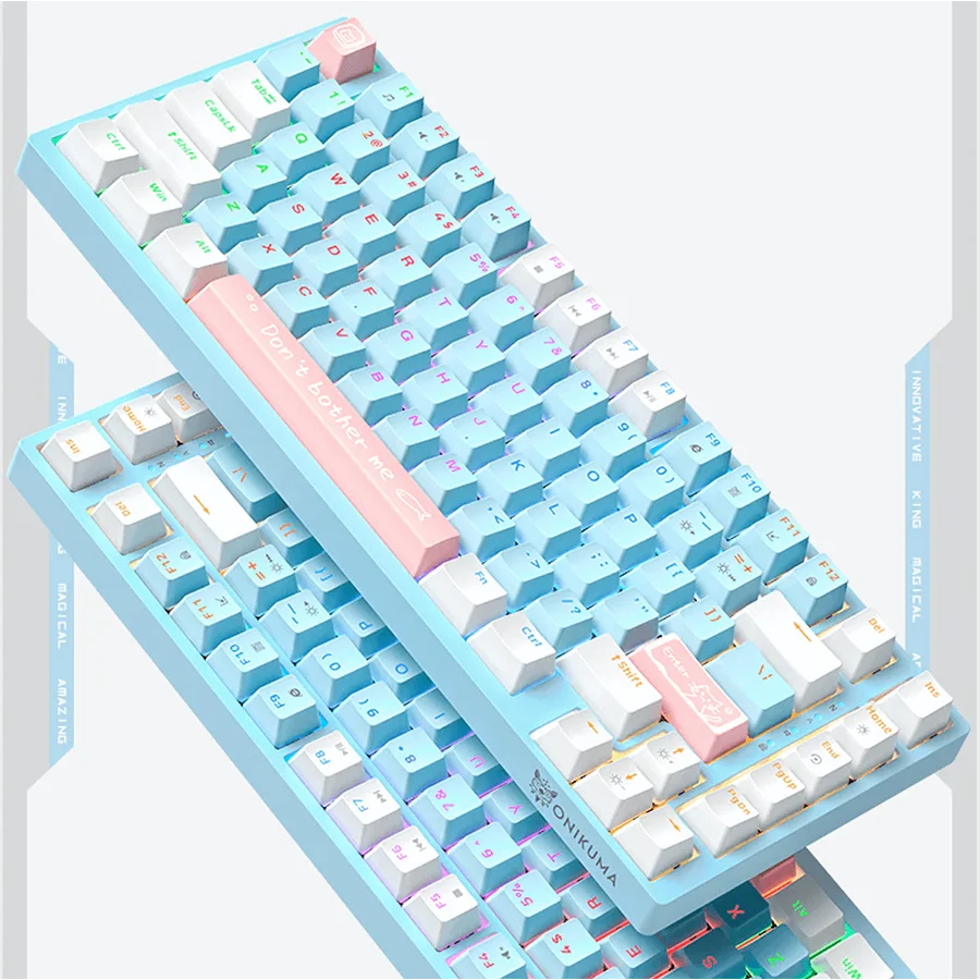 کیبورد گیمینگ مکانیکال اونیکوما ONIKUMA G52 Mechanical Blue