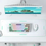 کیبورد گیمینگ مکانیکال اونیکوما ONIKUMA G52 Mechanical white