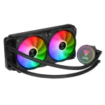 خنک کننده مایع گیم دیاس GAMDIAS AURA GL240 Black