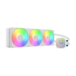 خنک کننده مایع گیم دیاس GAMDIAS AURA GL360 V2 White