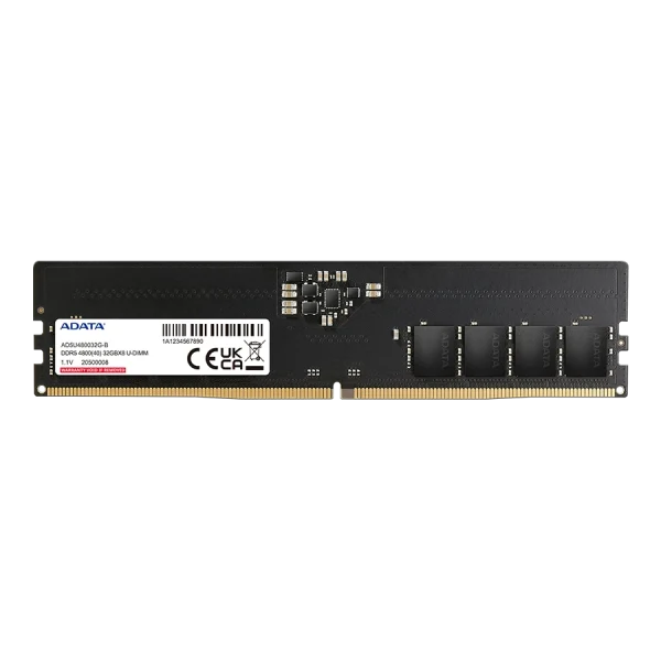 رم دسکتاپ تک کاناله ADATA مدل DDR5 8GB 4800 CL40