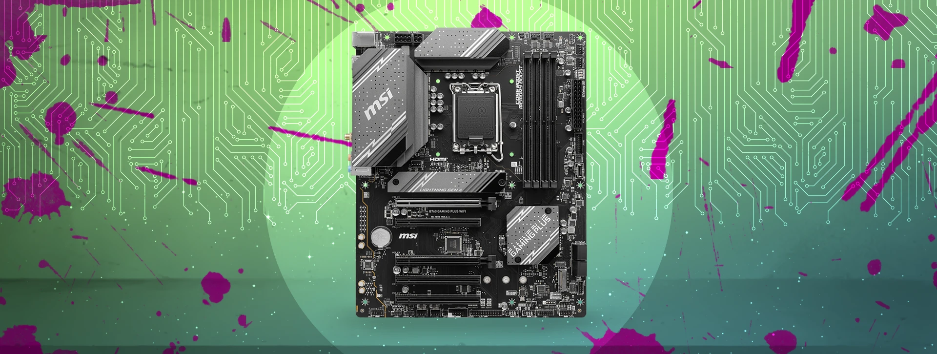 مادربرد ام اس آی MSI B760 GAMING PLUS WIFI