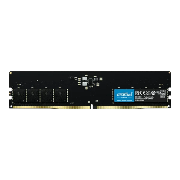 رم دسکتاپ تک کاناله CRUCIAL مدل DDR5 32GB 4800