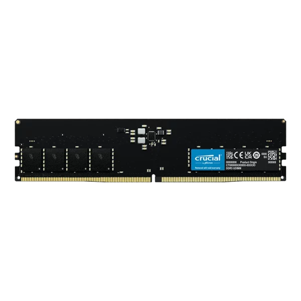 رم دسکتاپ تک کاناله CRUCIAL مدل DDR5 32GB 4800