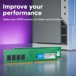 رم دسکتاپ تک کاناله CRUCIAL مدل DDR4 32GB 3200