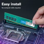 رم دسکتاپ تک کاناله CRUCIAL مدل DDR4 8GB 2666