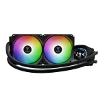 خنک کننده پردازنده گیم دیاس AURA GL240 DIGITAL Black