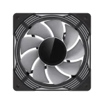 فن کیس گیمینگ گیم مکس GAMEMAX FN12A-C8I-R Black