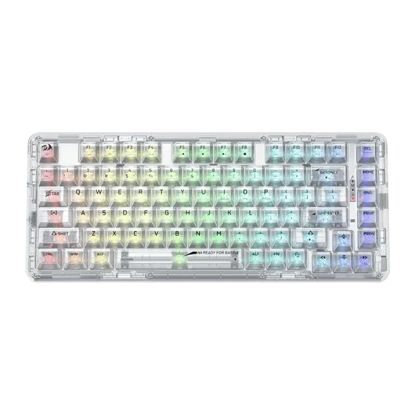 کیبورد مکانیکال گیمینگ ردراگون Redragon ELF PRO K649 RGB White