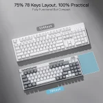 کیبورد مکانیکال گیمینگ ردراگون Redragon K655 WG RGB