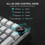کیبورد بی سیم مکانیکال گیمینگ ردراگون Redragon EISA K686 SP PRO RGB