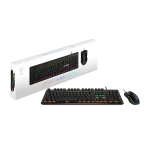 موس و کیبورد مکانیکال گیمینگ ام اس آی MSI FORGE GK300 COMBO