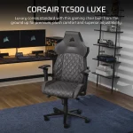صندلی گیمینگ کورسیر Corsair TC500 LUXE Shadow