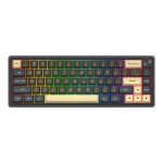 کیبورد بی سیم مکانیکال گیمینگ ردراگون Redragon K727 CGY PRO RGB