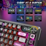 کیبورد بی سیم مکانیکال گیمینگ ردراگون Redragon K708MC RGB PRO